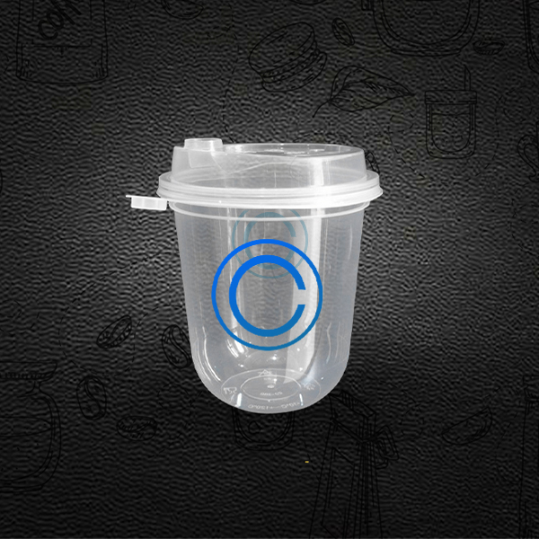 Home Sablon Gelas Plastik - PP Inject Oval 01